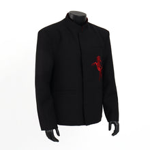 Load image into Gallery viewer, Horse Embroidered Stand-up Collar Suit Jacket
