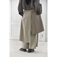 Load image into Gallery viewer, Women‘s Irregular Color-blocked Faux Two-piece Casual Skirt Pants
