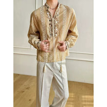 Load image into Gallery viewer, Vintage Boho Long-sleeve Printed Shirt
