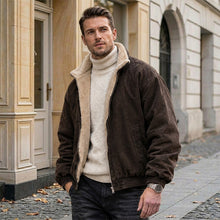Load image into Gallery viewer, Japanese Retro Style Lamb Wool Cotton Coat
