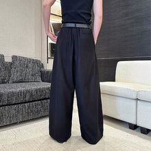 Load image into Gallery viewer, Drapey Casual Wide-leg Trousers
