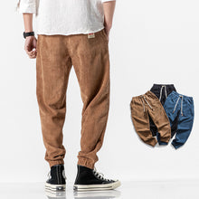 Load image into Gallery viewer, Loose Casual Corduroy Skinny Pants
