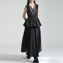 Load image into Gallery viewer, V-neck Ruffled Bud Shirt Dress
