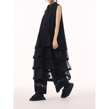 Load image into Gallery viewer, Sheer Mesh Tiered Cake Dress
