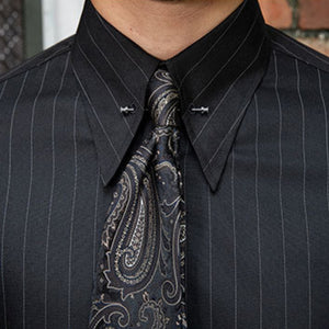 Striped Slim-fit Casual Wrinkle-free Shirt