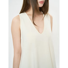Load image into Gallery viewer, Women's Deep V Neck Asymmetric Curved Balloon Dress
