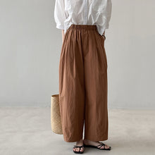 Load image into Gallery viewer, High Waist Straight Loose Casual Wide Leg Pants
