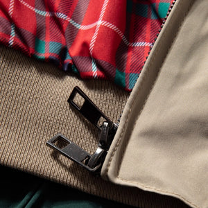 Vintage Plaid Lined Loose Casual Jacket