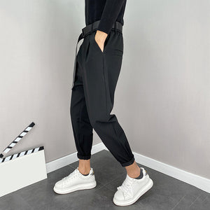 Straight Leg Ankle Length Trousers