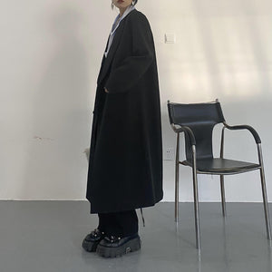 Vintage Mid-length Knee-length Suit Jacket