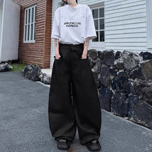 Load image into Gallery viewer, American Retro Straight Wide-leg Trouser
