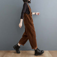 Load image into Gallery viewer, Autumn and Winter Retro Straight Overalls
