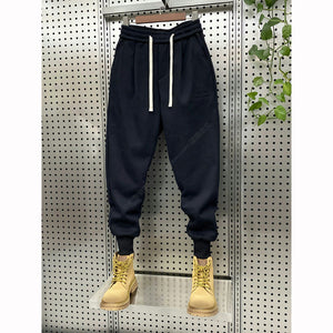 Slim Fit Mid-waisted Casual Track Pants