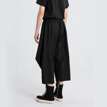 Load image into Gallery viewer, Button Loose Casual Cropped Trousers
