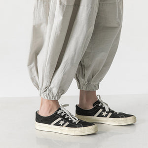 Loose-fitting Trouser Leg Cuffs Bloomers