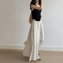 Load image into Gallery viewer, Polka Dot Elastic High Waist A-line Skirt
