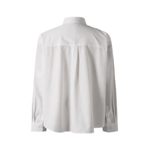 Wrinkle-resistant Detachable Tie Draped Shirt