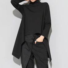 Load image into Gallery viewer, Irregular Loose Swallowtail Long-Sleeve T-Shirt
