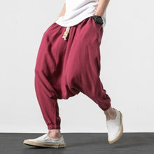 Load image into Gallery viewer, Solid Color Casual Loose Harem Pants
