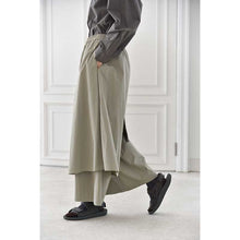 Load image into Gallery viewer, Women‘s Irregular Color-blocked Faux Two-piece Casual Skirt Pants
