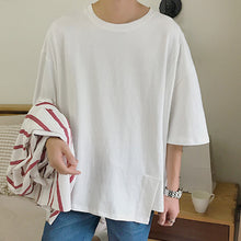 Load image into Gallery viewer, Summer Irregular Half-sleeved T-shirt
