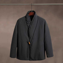 Load image into Gallery viewer, Retro Knotted Button Cotton-padded Jacket
