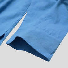 Load image into Gallery viewer, Button Solid Arabian Nightgown Shirt
