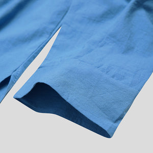 Button Solid Arabian Nightgown Shirt