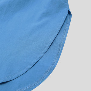 Button Solid Arabian Nightgown Shirt