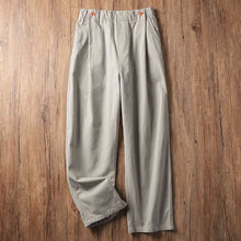 Load image into Gallery viewer, Wide-leg Cotton Loose Japanese Retro Casual Trousers

