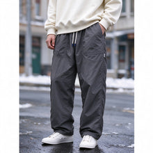 Load image into Gallery viewer, Winter Japanese Waterproof Breathable Loose Fleece-lined Casual Pants
