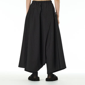 Loose Casual Wide-leg Low-crotch Culottes
