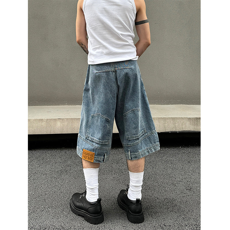 【Your pants are on backwards】Denim Shorts