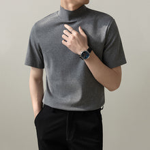 Load image into Gallery viewer, Casual Breathable Slim Fit Solid Color T-shirt
