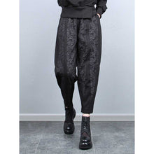 Load image into Gallery viewer, Vintage Jacquard Patchwork Cropped Trousers
