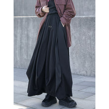 Load image into Gallery viewer, High Waisted Long Wide Leg Culottes
