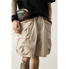 Load image into Gallery viewer, Large Pockets Loose-fitting Casual Shorts
