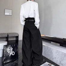 Load image into Gallery viewer, Retro 3D Pleated Casual Wide-leg Trousers
