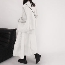 Load image into Gallery viewer, Striped Quilted High Waist Bouffant Skirt
