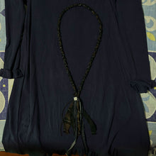 Load image into Gallery viewer, Vintage Cotton and Linen Braided Tie Necklace

