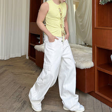Load image into Gallery viewer, Tie-front Cardigan Slim-fit Vest
