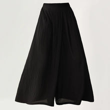 Load image into Gallery viewer, Elastic Waist Casual Wide-leg Culottes
