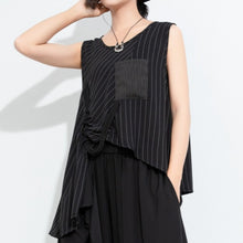 Load image into Gallery viewer, Women's Irregular Loose Sleeveless Tank Top

