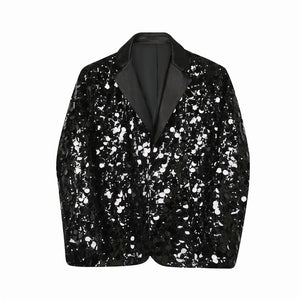 Stage Performance Sequin Design Blazer