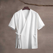 Load image into Gallery viewer, Retro Casual Slanted Placket Cardigan
