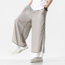 Load image into Gallery viewer, Double-layered Wide-leg Loose Trousers
