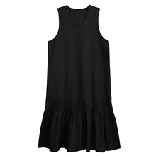 Load image into Gallery viewer, Pleated Long Sleeveless Dress
