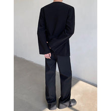 Load image into Gallery viewer, Heavy Embroidery Print Shoulder Pad Suit Jacket
