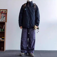 Load image into Gallery viewer, Winter Reversible Stand-up Collar Fleece Jacket
