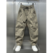 Load image into Gallery viewer, Zipper Scimitar Loose Straight Harem Pants
